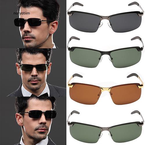 Mắt kính phân cực gọng hợp kim thời trang cá tính cho nam | BigBuy360 - bigbuy360.vn