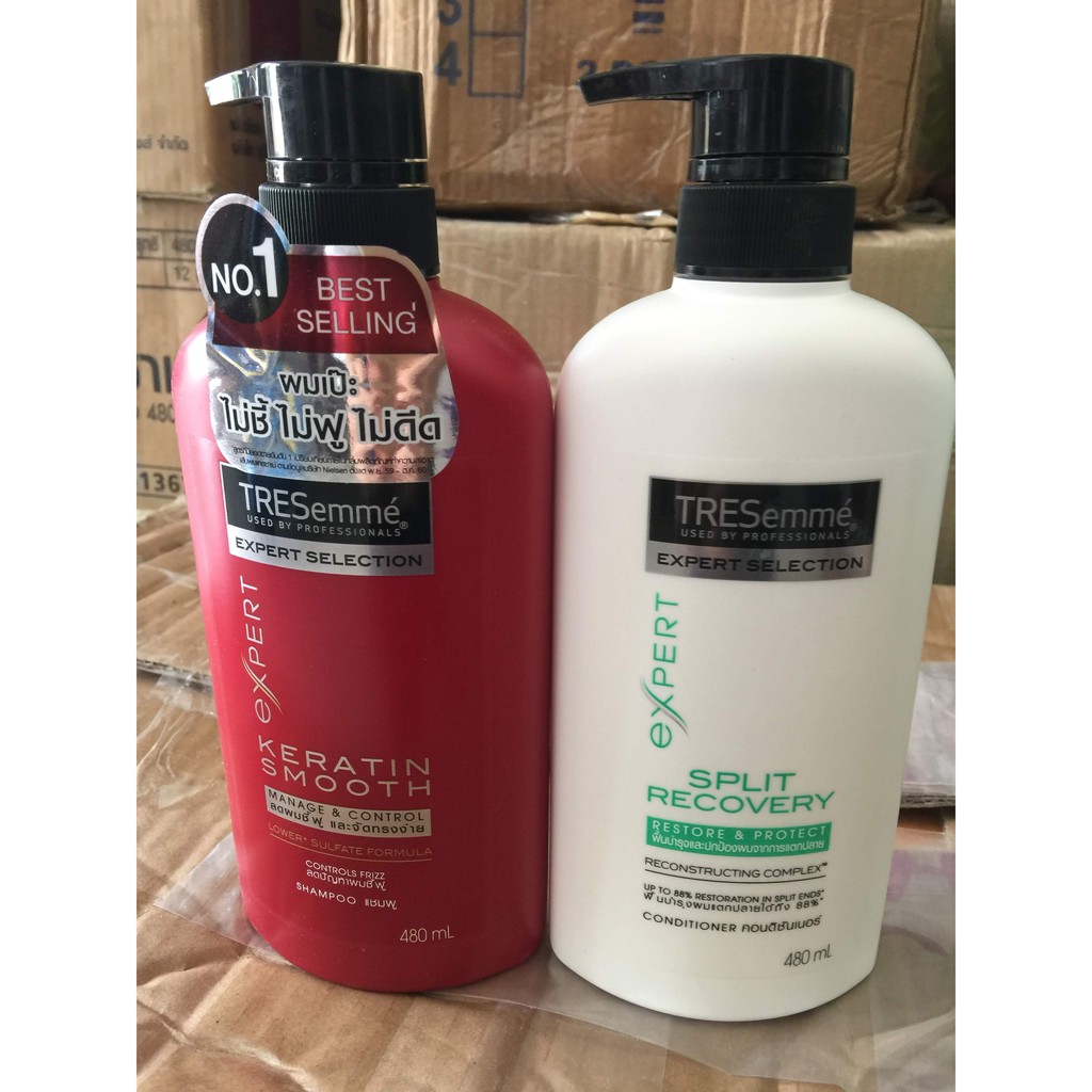 Bộ đôi gội & xả Tresemme Thái Lan 480ml