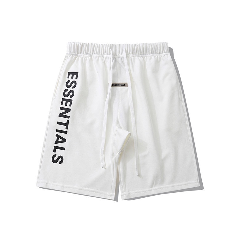 Quần Short thể thao ITEM ESSENTIALS FOG chất liệu Cotton lưng thun co giãn thời trang mùa hè cho nam và nữ