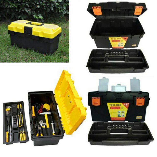 Hộp đựng đồ bằng sắt và nhựa