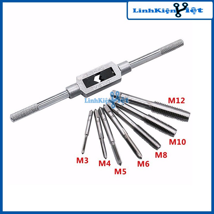 Bộ Taro Ren Trong M3-M12 8 Chi Tiết