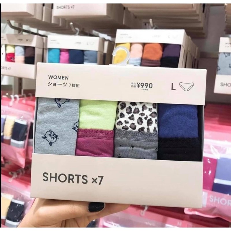 Set Quần Chip GU chính hãng bill Nhật(Set 7c/Set6c- mẫu mới) | BigBuy360 - bigbuy360.vn