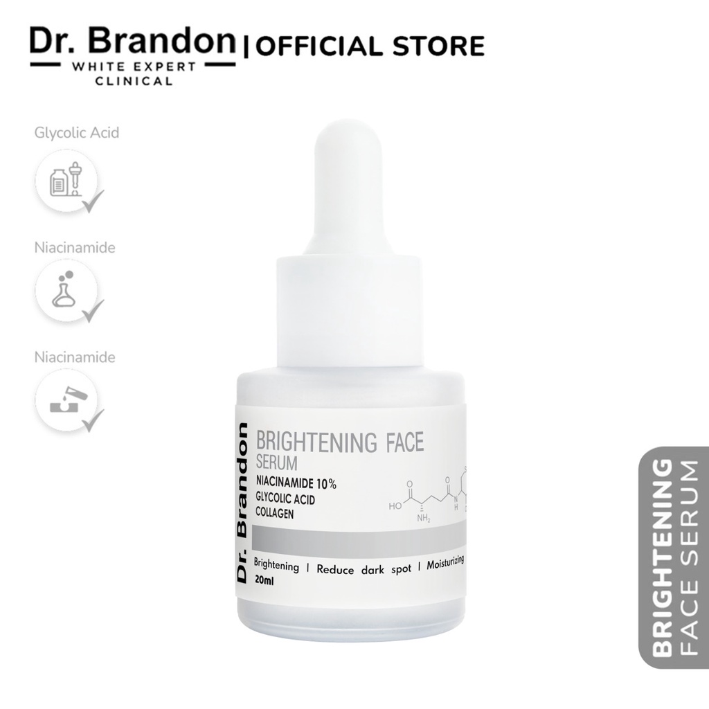 Serum Niacinamide Làm Sáng Da Mặt Dr.Brandon + collagen