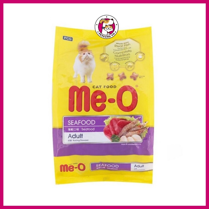 Thức Ăn Cho Mèo - Thức Ăn Hạt Cho Mèo Me-O 350gr - Pet Cưng Shop