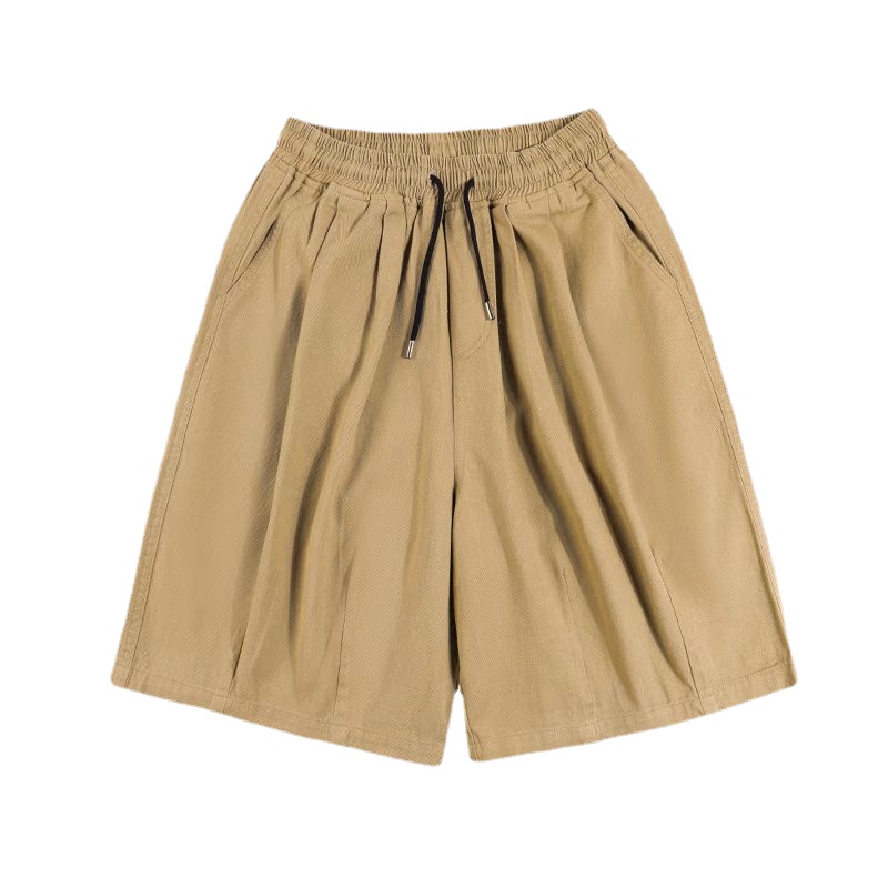 【M-4XL】Quần ngắn ống rộng Có Túi Lớn Phong Cách Hip Hop Xu Hướng Đường Phố Chống Mài Mòn Thời Trang Mùa Hè Cho Nam