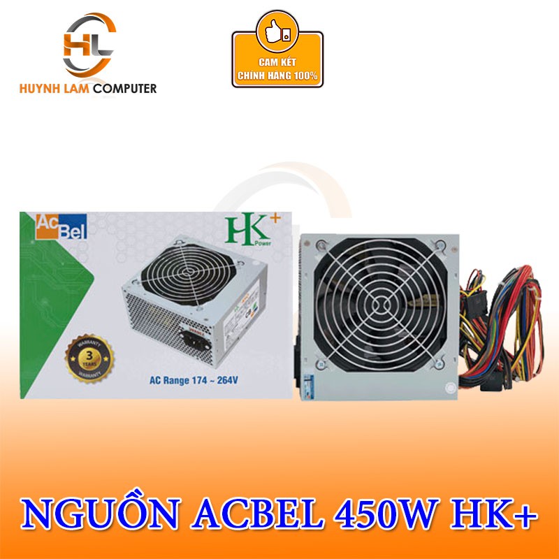 [Mã ELMS4 giảm 7% đơn 500K] Nguồn vi tính Acbel HK+ 450W Chính hãng Viễn Sơn Phân phối