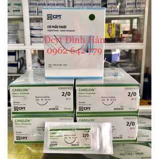 Chỉ phẩu thuật không tiêu cpt nylon số 2/0
