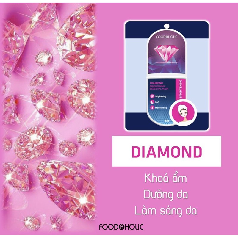 💦Mặt Nạ Giấy Foodaholic Diamond Mask🌺