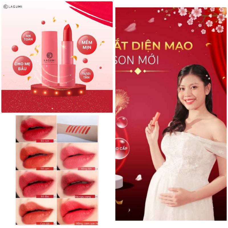 Son Lagumi chính hãng cho Mẹ bầu (Phiên bản mới)