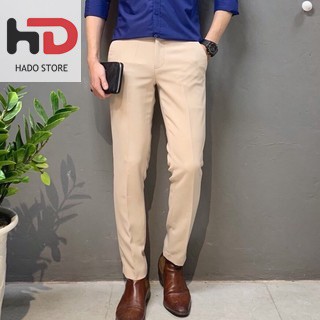 Quần tây nam dáng Baggy ống rộng vải Hàn cao cấp, co giãn thời trang HADO | BigBuy360 - bigbuy360.vn