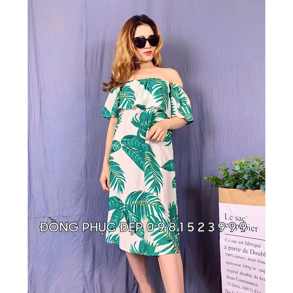 Váy Đầm Đi Biển ❤️FREESHIP❤️ VẢI TƠ ĐŨI - Váy đầm cho nhóm, bộ gia đình, đồ đôi đi biển | BigBuy360 - bigbuy360.vn