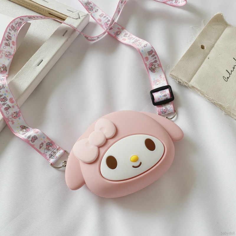 Túi đeo chéo hình mèo kitty dễ thương cho bé gái