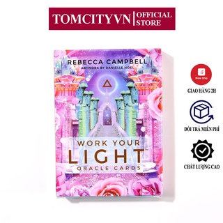 Bộ bài tarot work your light oracle tomcity 44 lá bài
