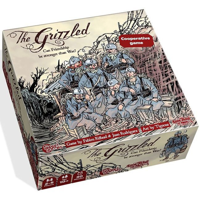 Trò Chơi Board Game Grizzled Phối Hợp Chiến Thuật Tiếng Anh Bản Quốc Tế