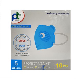 Khẩu trang kháng khuẩn cho em bé 3D cao cấp