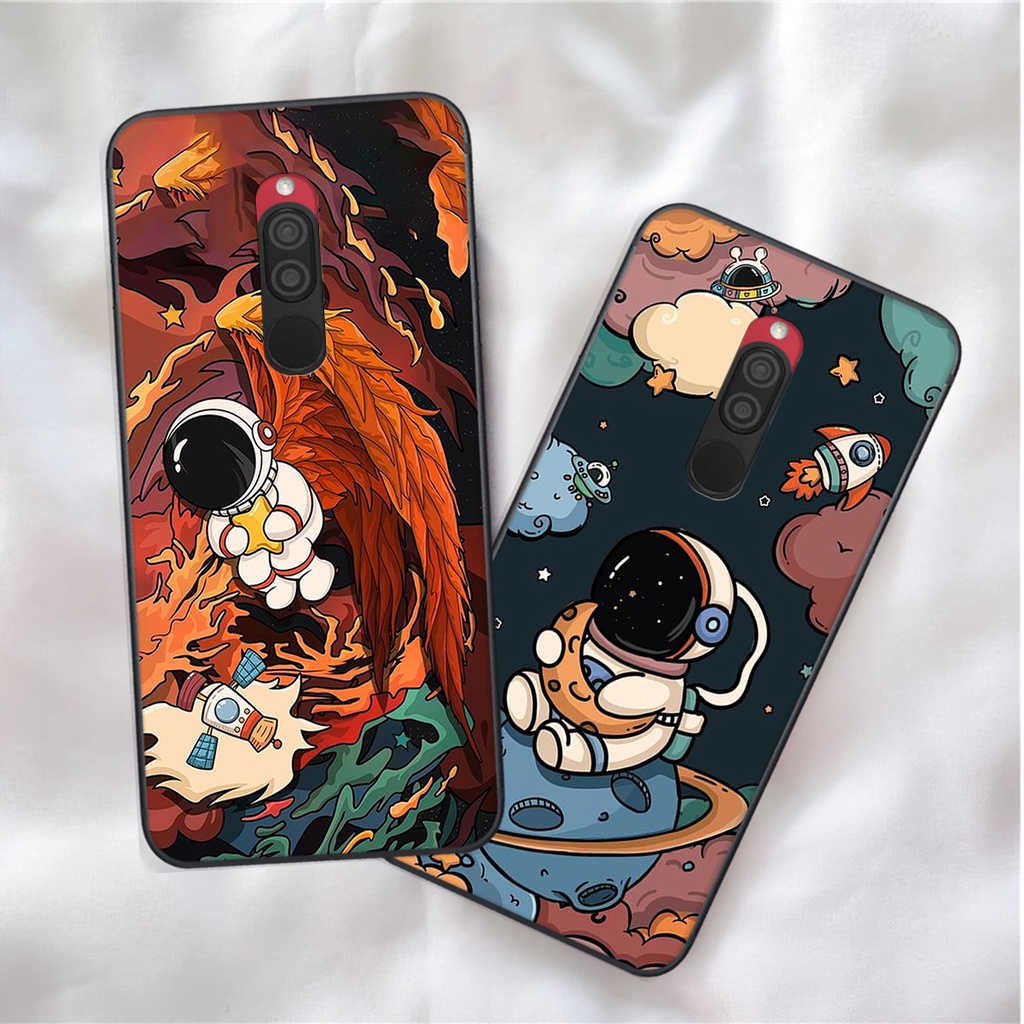 Ốp lưng Xiaomi REDMI 8 in hình K@ws, Cool Be@r SIÊU NGẦU