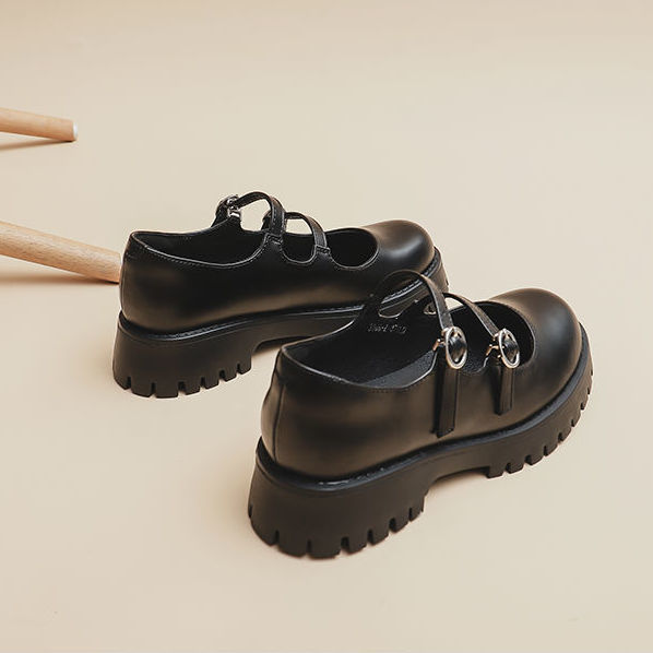 Giày Da Đế Dày Thời Trang 2021jkuni Cho Nữ | BigBuy360 - bigbuy360.vn