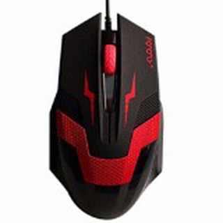 Chuột Chơi Game Thủ Hozza X5 (Đen Phối Đỏ) - Chính hãng