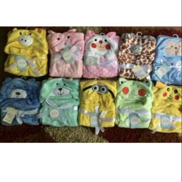 Chăn ủ thú cho bé