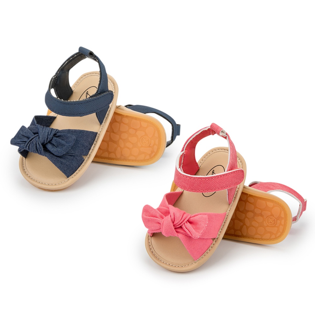 Xăng đan Đính Nơ Cho Bé Gái Sơ Sinh