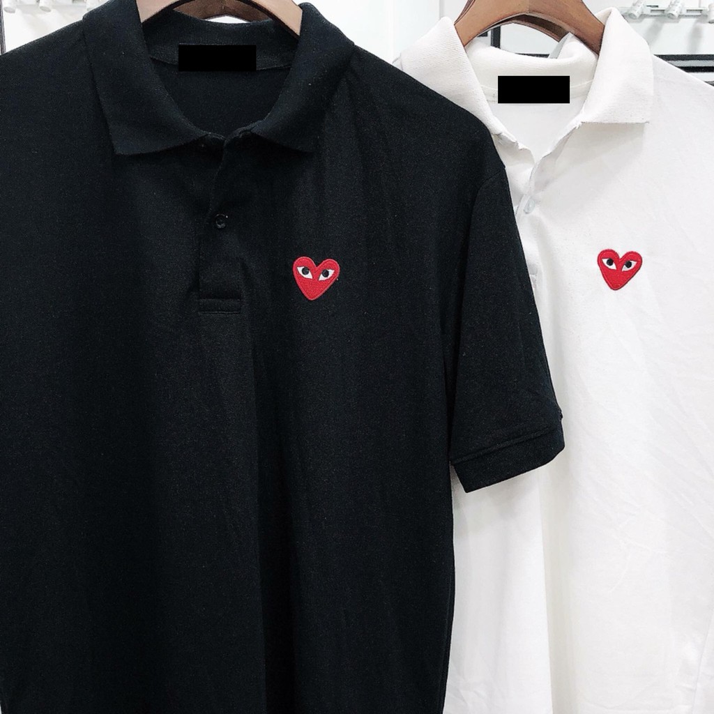 Áo Polo CDG - Polo trái tim - Polo My Heart 5theway