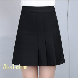 Chân váy chữ A xếp li sườn đẹp