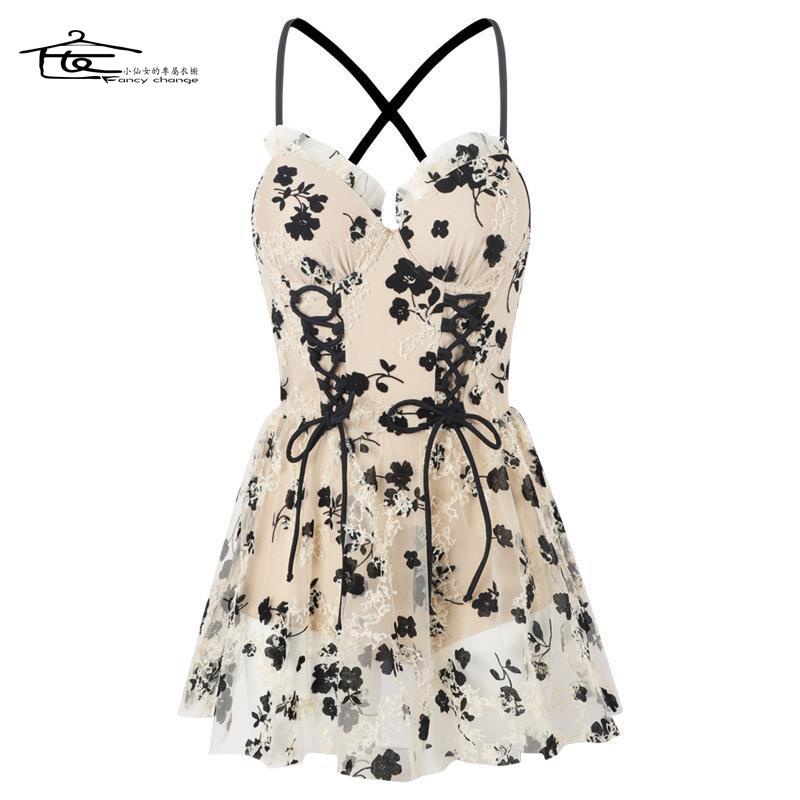 Bộ Đồ Bơi Một Mảnh Thiết Kế Mới Quyến Rũ Thời Trang Mùa Xuân Dành Cho Nữ~2022