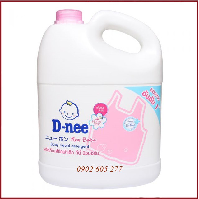 [hàng chính hãng] Nước giặt quần áo trẻ em Dnee Thái Lan 3000ml HÀNG LOẠI I