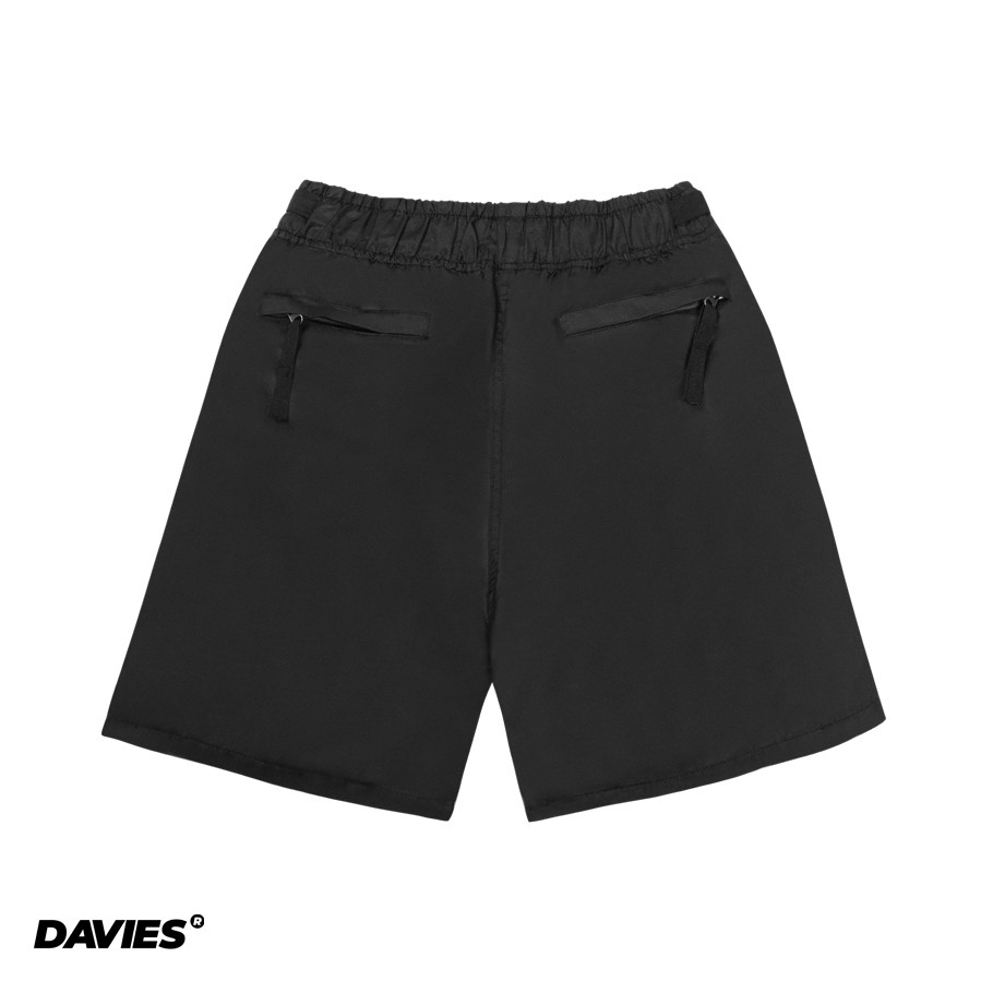 DAVIES Quần đùi nam màu đen local brand Classic Short