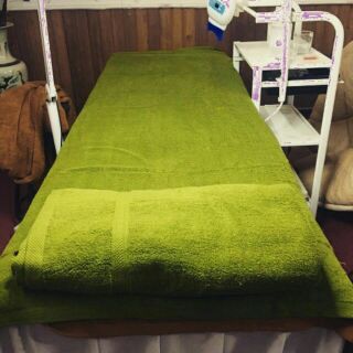 Khăn Nhung trải giường Spa