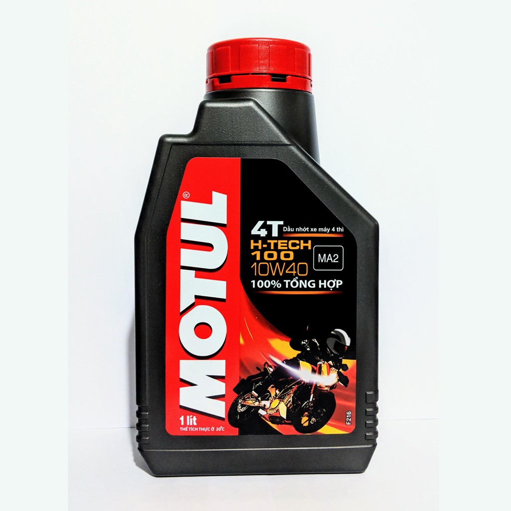 DẦU NHỚT MOTUL HTECH 100, H-Tech 100 10W40 SỐ 1L TỔNG HỢP