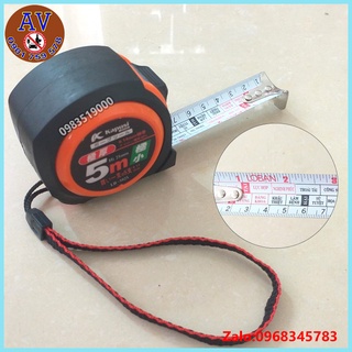 THƯỚC KÉO LỖ BAN, THƯỚC PHONG THỦY NỀN TRẮNG KAPUSI 5Mx25MM