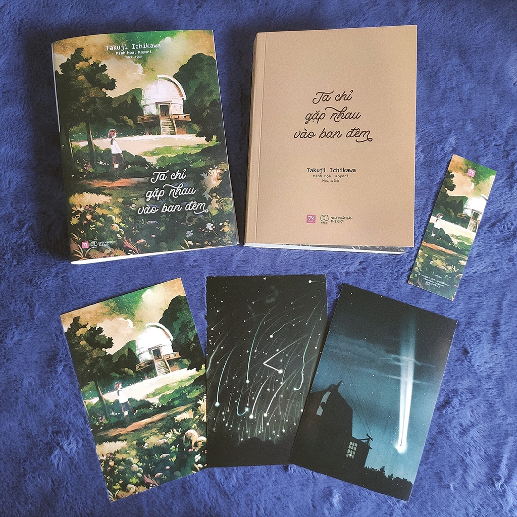 Sách Ta Chỉ Gặp Nhau Vào Ban Đêm - Tặng Kèm 1 Bookmark + 03 Postcard (10x15 cm)