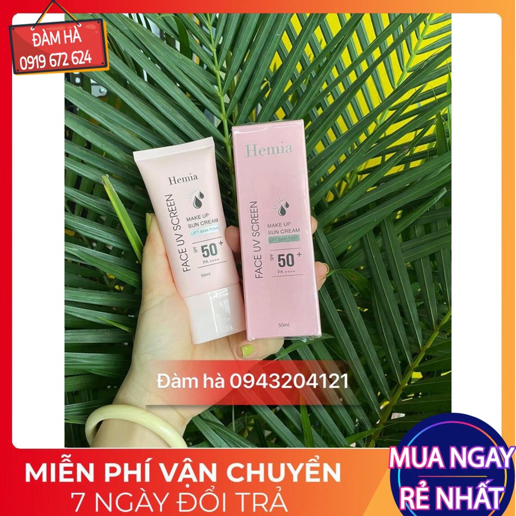 Kem Chống Nắng HEMIA Hàn Quốc SPF50+ châunr