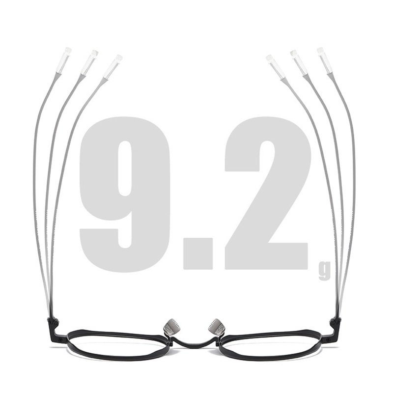 Kính Mắt Gọng Titan Nguyên Chất Kiểu Dáng vintage Sang Trọng Dành Cho Cả Nam Và Nữ