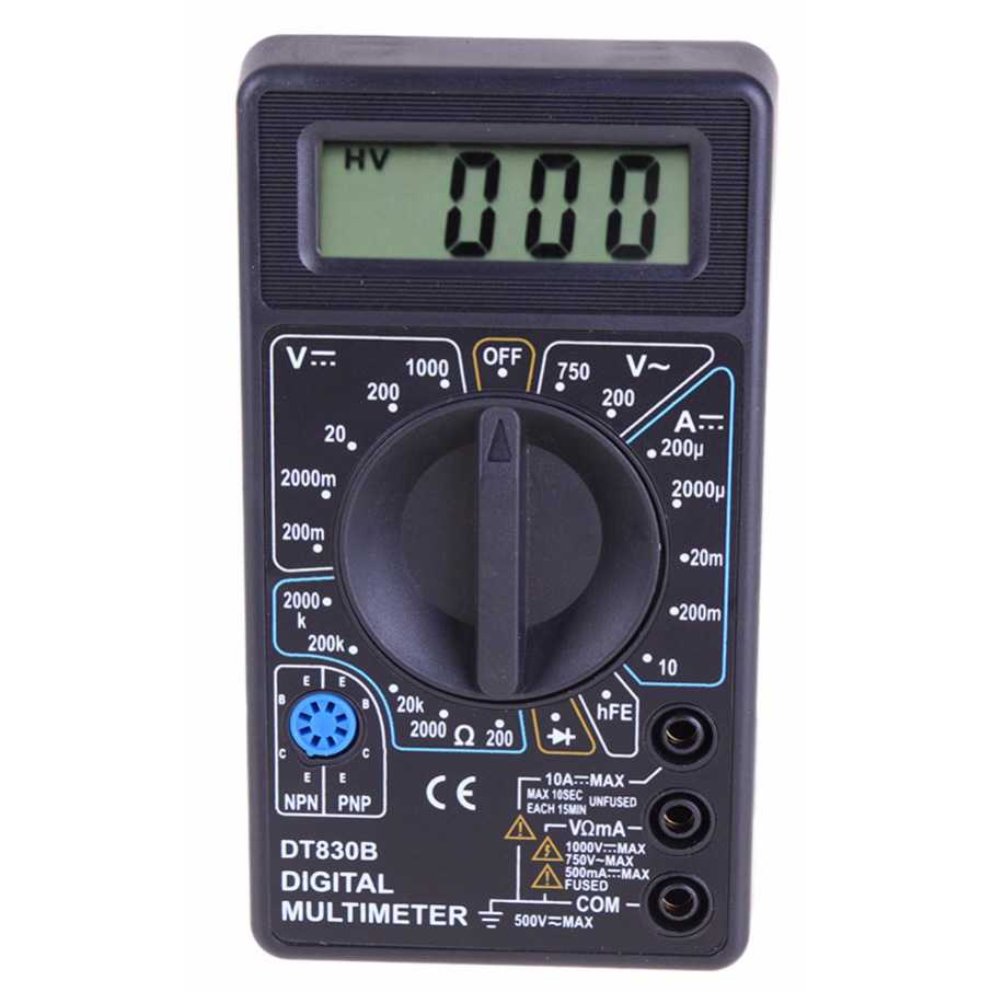 Máy Đo Vạn Năng Kỹ Thuật Số Bỏ Túi DT830B Chuyên Dụng