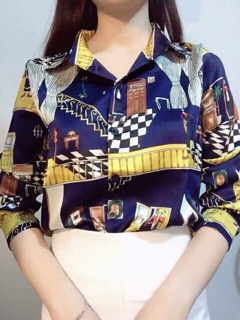 áo sơ mi lụa