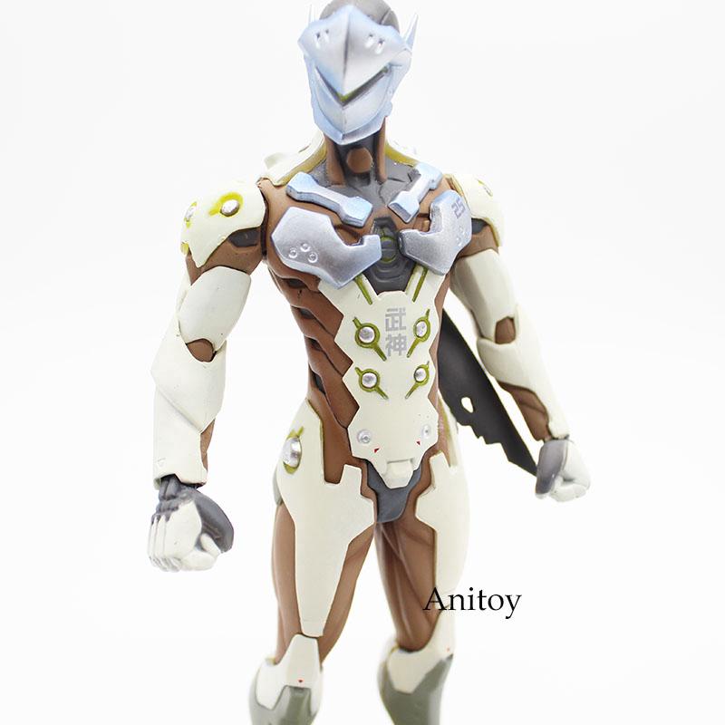 Mô hình nhân vật Ninja cybory genji 18cm