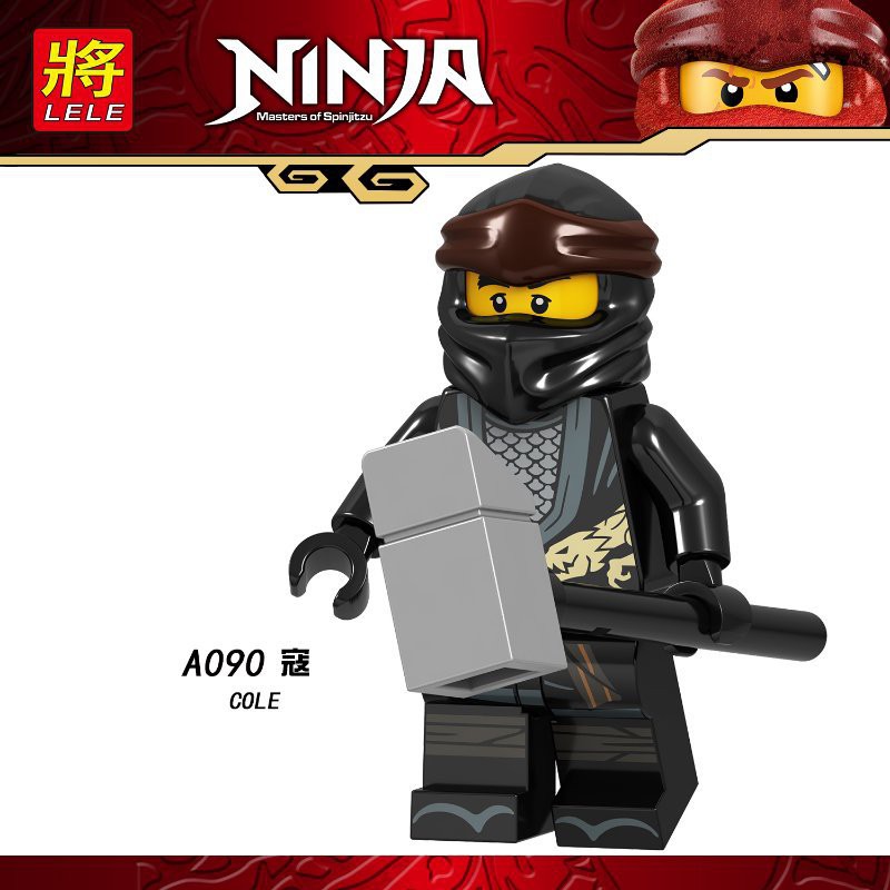 Minifigures Ninjago Các Nhân Vật Kai Lloyd Zane Jay Cold Mẫu Ra Mới Nhất Lele A090 A097