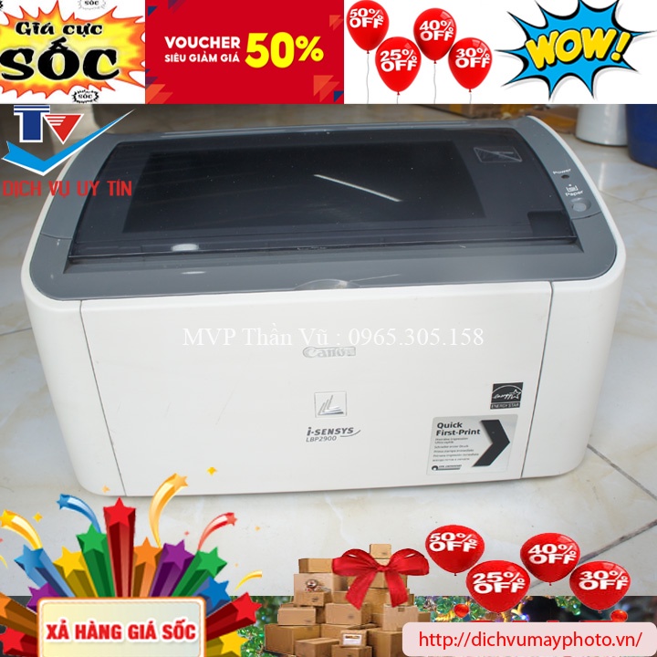 Máy in canon 2900 cũ đẹp đảm bảo chất lượng