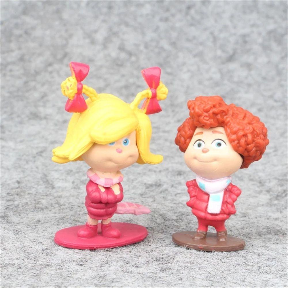 Set 12 Mô Hình Nhân Vật Hoạt Hình Trang Trí