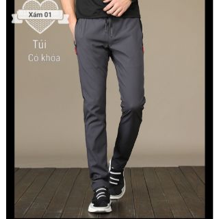 Quần gió lót nỉ ấm nam