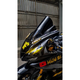 Kính Chắn Gió Dragon R15v3 Màu Đen