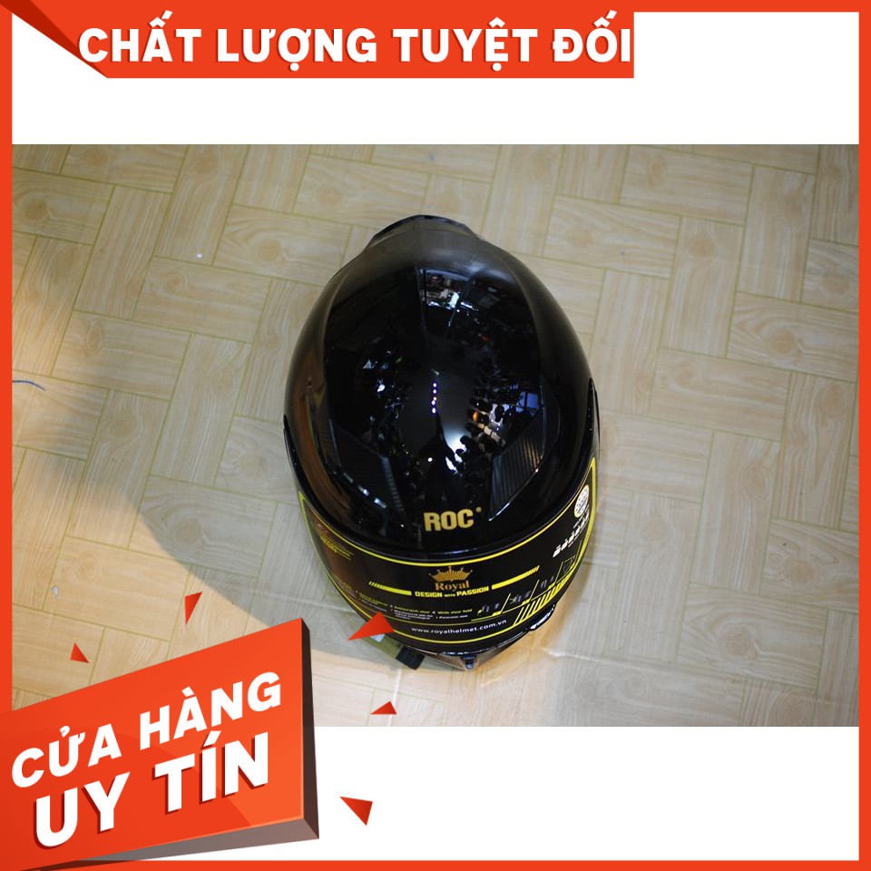 [CHÍNH HÃNG]Mũ Fullface M138B 1 kính đen bóng, tặng túi rút và thùng đựng nón