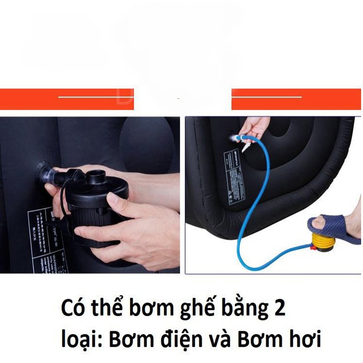 Ghế hơi, ghế hơi tựa lưng, sofa hơi [ TẶNG KÈM BƠM]