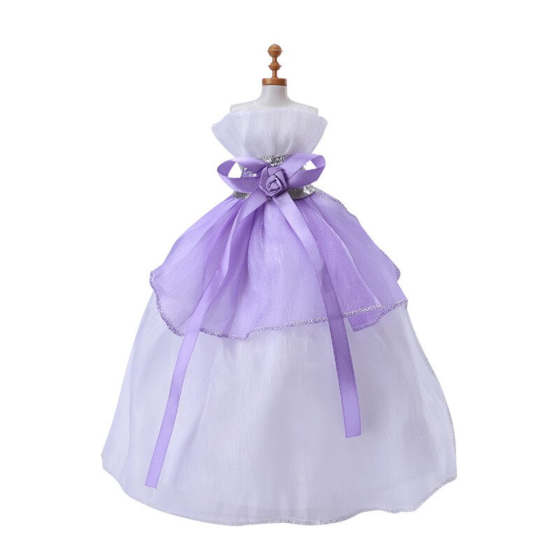 Đầm dự tiệc + nón thời trang cho búp bê 30cm