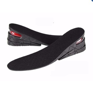 [GIÁ HỦY GIỆT] Bộ 2 miếng lót giày đệm khí tăng chiều cao 6cm - 3 lớp cả bàn