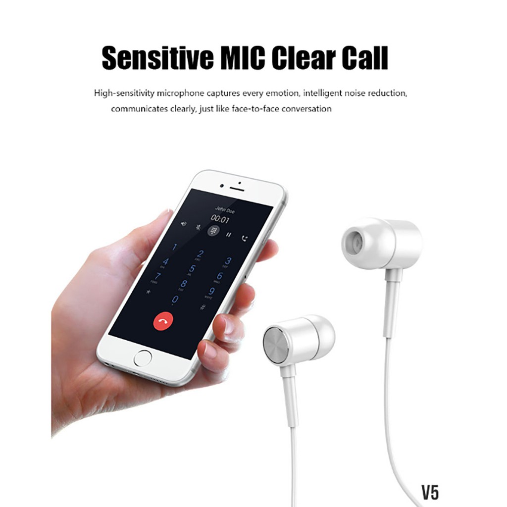 Tai nghe Earpod Sendem V5 - Cam kết chất lượng