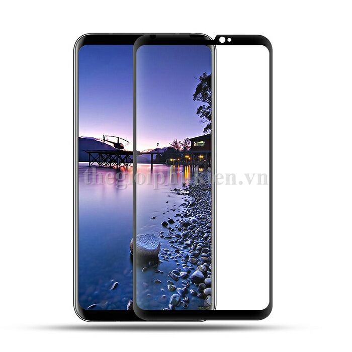 Dán kính cường lực 5D full tràn màn hình LG V30 phủ màu