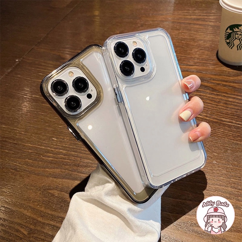 Ốp Điện Thoại TPU Mềm Trong Suốt Chống Sốc Cho IP 13 12 11 Pro Max X XS XR 8 7 Plus